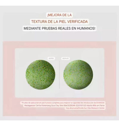 Mascarilla De Arcilla Para Quick Skin1004 Con Centella De.
