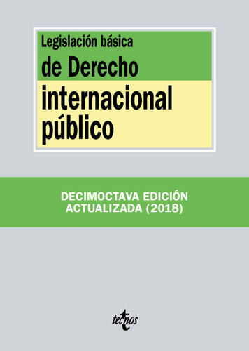 Libro Legislación Básica De Derecho Internacional Público De