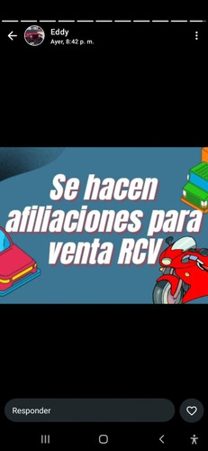 Seguro Rcv Cualquier Tipo De Vehiculo Desde 15$