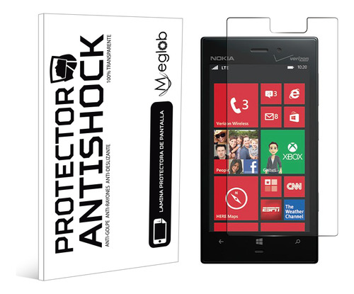 Protector De Pantalla Antishock Para Nokia Lumia 928