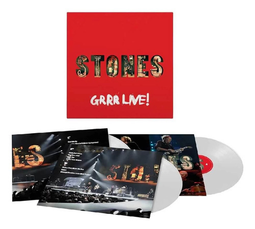 Trío de vinilo The Rolling Stones - Grrr Live! (3lps) - Importación