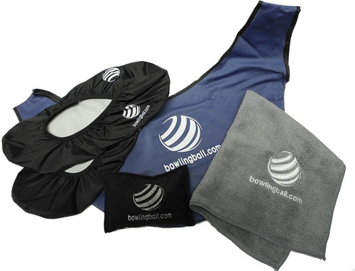 Kit Accesorios De Boliche Bowlingball Protectores Y Toallas