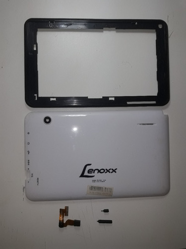 Carcaça Aro Câmera Botão Tablet Lenoox Tb7000 Orig.