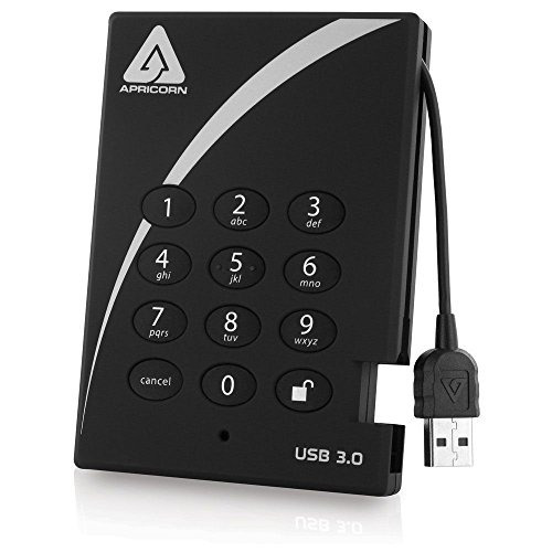 Apricorn Aegis Padlock 4 Tb Usb 3.0 Ssd 256 Bit Encrypted