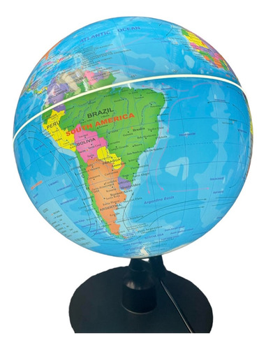 Globo Terráqueo 32 Cm Con Luz  Samergo 