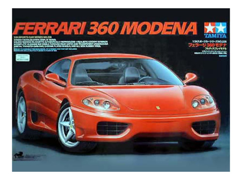 Imagem 1 de 8 de Plastimodelismo Tamiya Ferrari 360 Modena 1/24