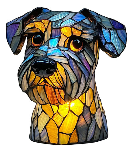 For Candeeiro De Mesa Led Em Miniatura Em Forma De Cachorro