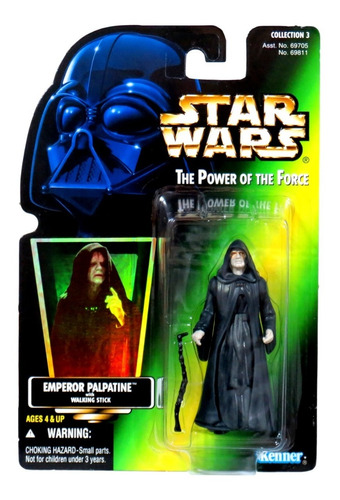 Star Wars Power Of The Force Gold Emperor Palpatine