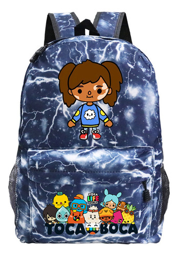 Mochila Estampada Toca Boca Toca Life World Surrounding