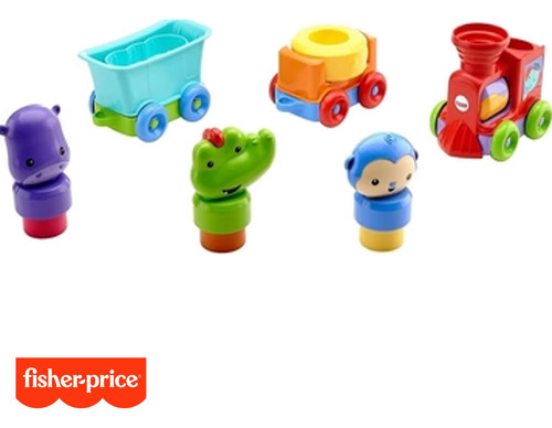 Tren Animales Divertidos Fisher Price Arrastre Didactico