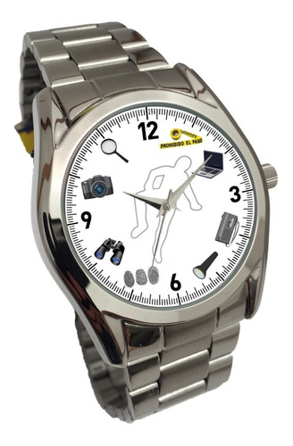 Reloj Mod. Criminólogo Personalizado (acero)