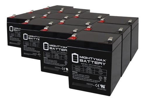 Bateria Repuesto 12v 5ah F2 Sla Para Gruber Power Pack