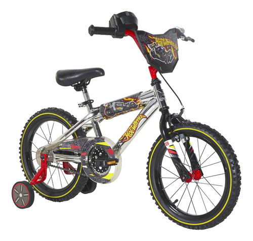 Dynacraft Hot Wheels Bicicleta Bmx De 16 Pulgadas Para Edad.