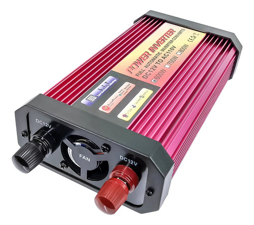 Inversor De Voltaje De 600w Para Auto Usb El-inv600w