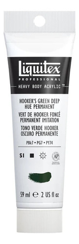 Acrílico Artístico Liquitex Liquitex Hookers G Deep Hue Perma - 225 Acrílico De 1 De 59ml - 59ml