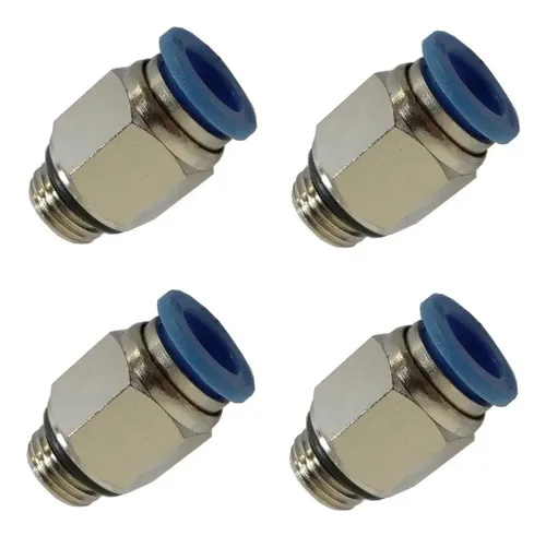304 Stainless Steel, 5/16 (8mm) X 1/4 Female Flare Push-In Fitting 304 Stainless Steel, 5/16 (8mm) X 1/4 Female Flare Push-In Fitting