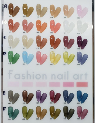 Imagen 1 de 2 de Gel Polish Vitral Jr 6pc 12ml Semipermanente Acrilico 8a-122