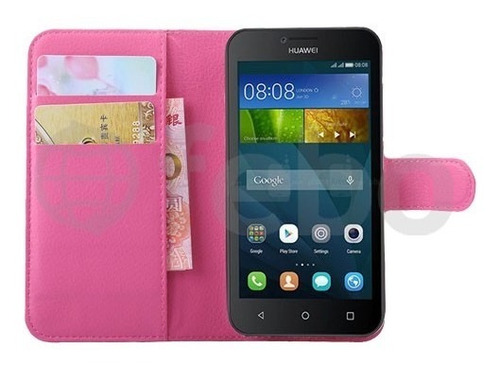 Imagen 2 de 7 de Funda Protector Estuche Flip Cover Para Huawei Y560 Y5