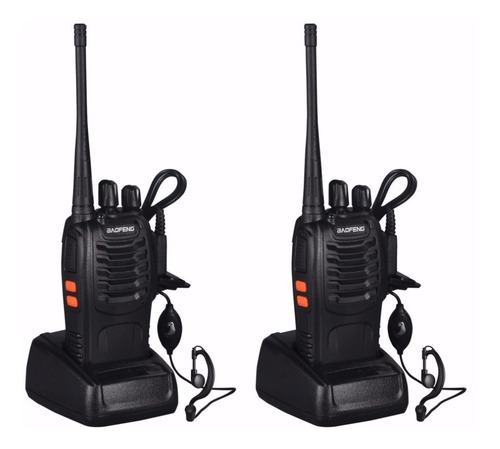 2x Baofeng Bf-888s Walkie Talkie 4 W Facturado