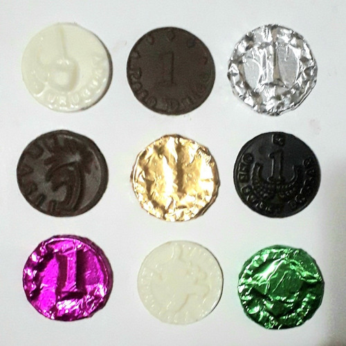 Monedas De Chocolate Souvenirs Cumpleaños Piratas