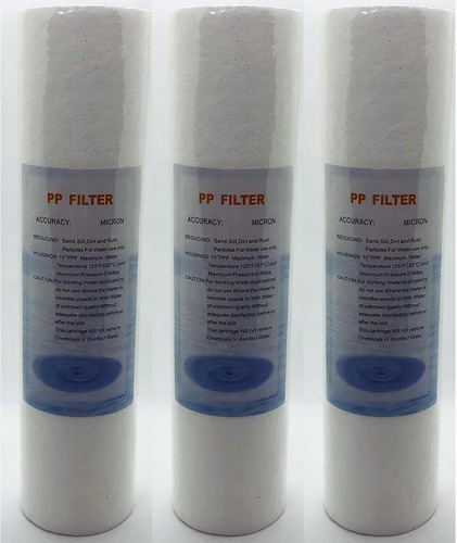 Imagen 2 de 3 de Repuesto Filtro Doble Carbon Cloro Y Sedimentos