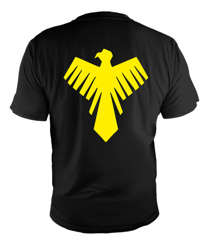 Remera Negra - Mashle - Logo Adler - Mash - Anime Tv