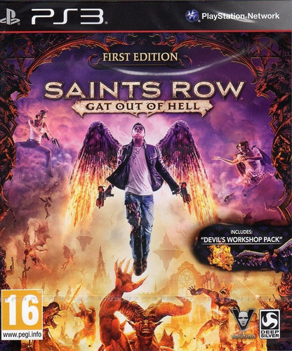 Saints Row Gat Out Of Hell Ps Perfecto Estado Playstation 3