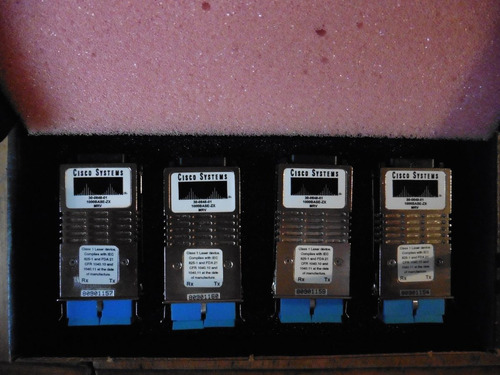 Gbic 1000base-zx Cisco Systems X4 Unidades Oportunidad