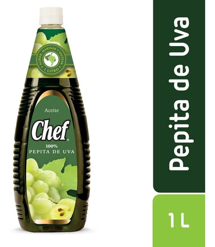 Aceite Chef Pepita Uva 1 L