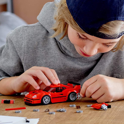Juego De Ensamble Lego, Diseno De Ferrari F40, 198 Piezas