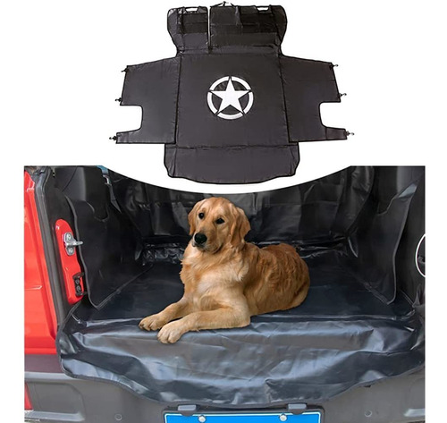 Sukemichi Dog Seat Covers For Jeep, Pet Cargo Trunk Liner Ma