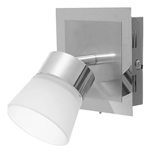 Spot Plafon 1 Luz Pared Platil Cap Candil 4,2w