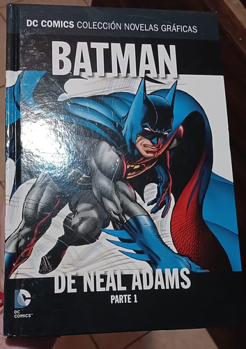 Tomo Batman De Neal Adams Salvat, Detalles En Tapa 