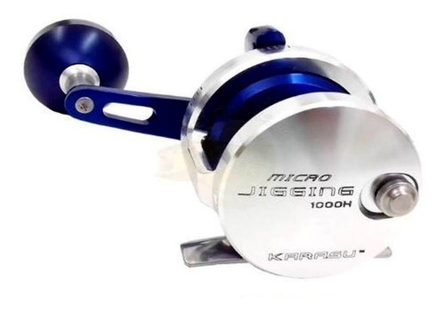 Imagem 1 de 4 de Carretilha De Pesca Micro Jigging 1000h Azul Karasu