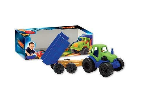 Imagen 2 de 3 de Tractor Chico Con Acoplado Para Cargar Duravit 217