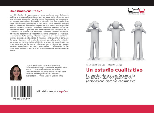 Libro: Un Estudio Cualitativo: Percepción De La Atención San