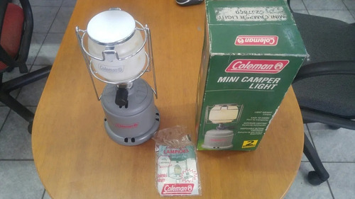 Lampião Importado Coleman A Gás Mini Portatil