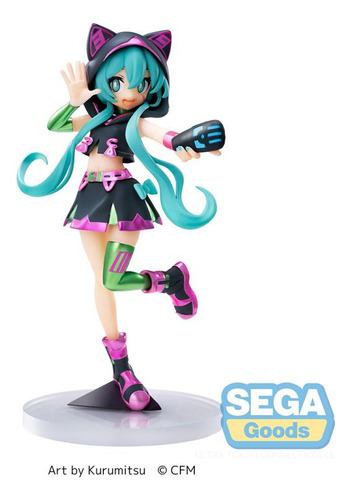 Hatsune Miku Live Stage Luminasta Sega Figura Original Sella