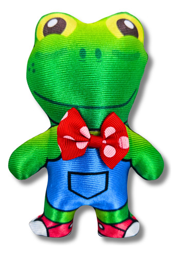 Peluche Rana Rene Con Lara Y Su Mascota Set Amigos Rana Rene