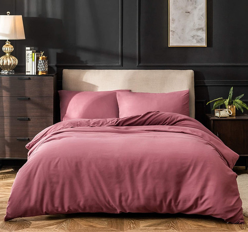 Âfunda Nã³rdica Queen Size Dusty Rose  Piezas Microfibr...