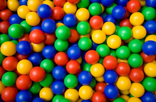 Imagen 4 de 4 de Pelotitas Pelotero X 500 No Toxicas No Se Abollan Brillantes