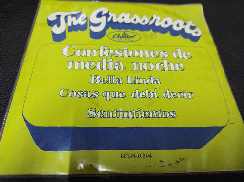 The Grassroots Confecciones Vinilo Sencillo Ep Vinyl