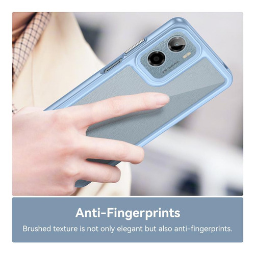 Compatible Funda De Acrílico Y Tpu For Motorola Moto E15 For Motorola