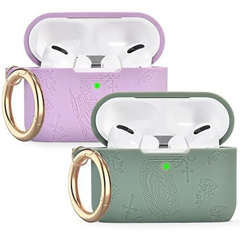 Funda Para AirPods Pro, Láser De Flores De Filoto Tdhzl