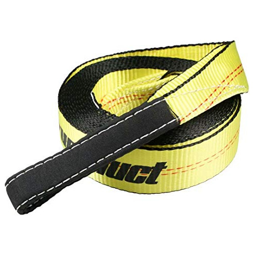  Recovery Tow Strap 2in X 20ft Heavy Duty 20,000 Lbs Br...