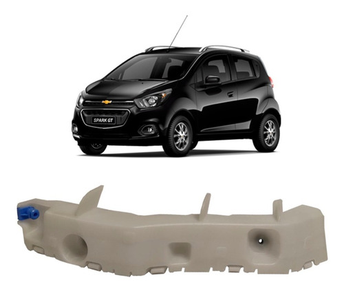 Guía Parachoque Chevrolet Spark Gt Trasera 2010 - 2021 