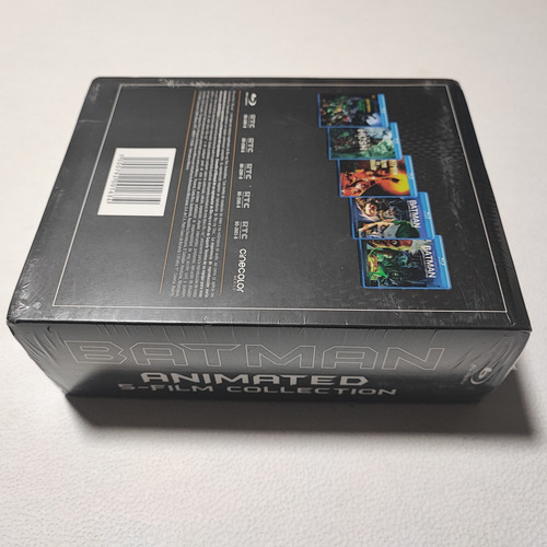 Batman Coleccion 5 Peliculas Animadas Bluray Español Latino