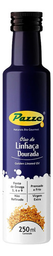 Óleo De Linhaça Dourada Pazze 250 Ml (prensado A Frio)