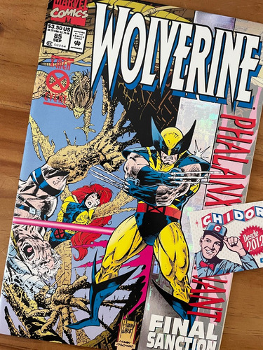 Comic - Wolverine #85 Phalanx Covenant Foil Cover