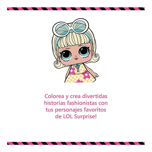 Libro Para Colorear Cuentos Y Crayones Lol Surprise